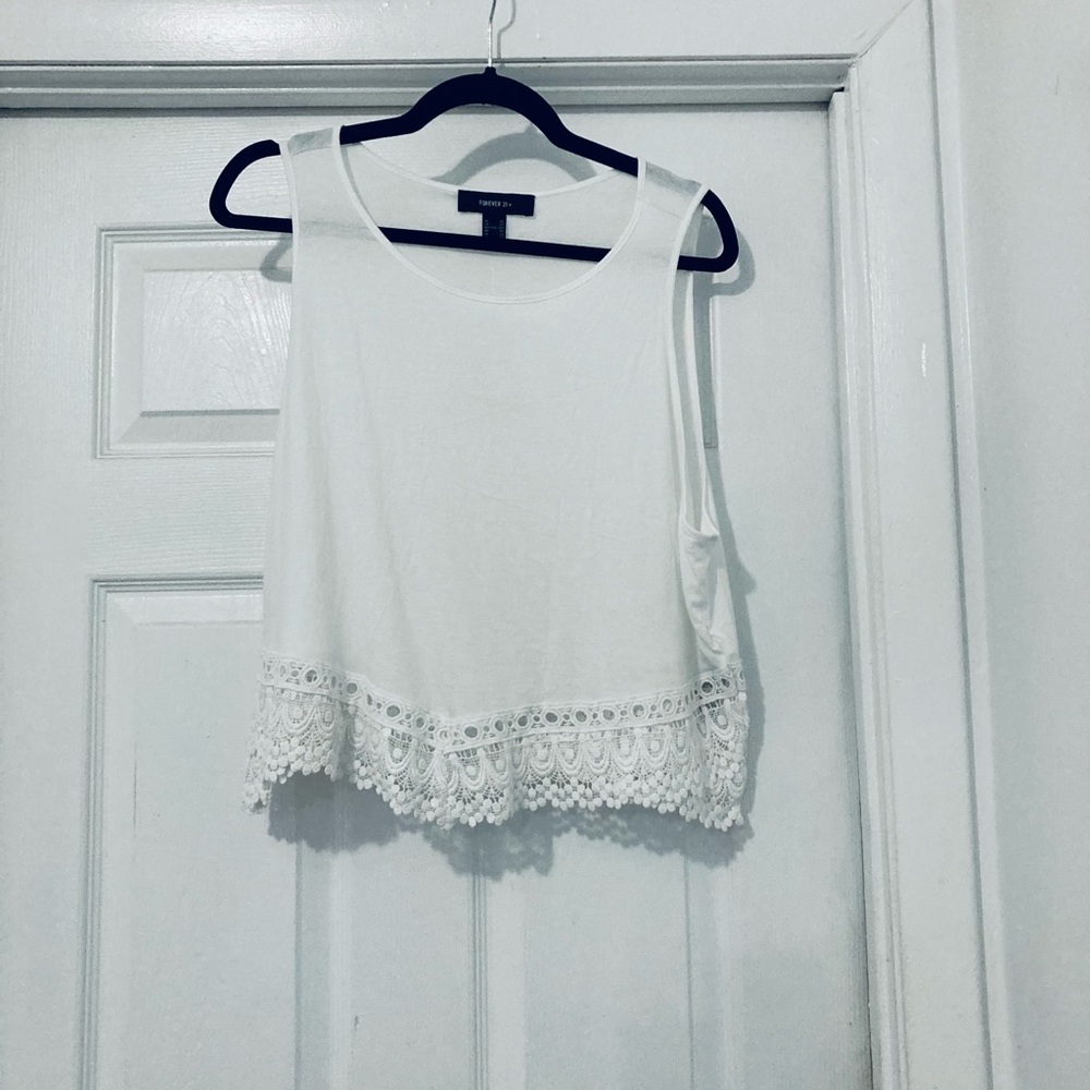 Forever 21 Classic White Tee